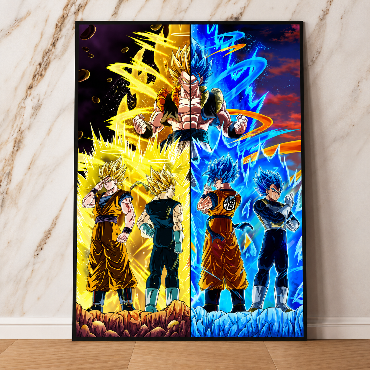 Cuadro Lenticular 3D Dragon Ball Fusiones